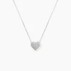 Histoire d'Or Collier Ti Amo Or Blanc Diamant Hot