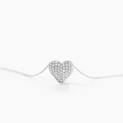 Histoire d'Or Collier Ti Amo Or Blanc Diamant Hot
