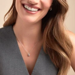 Histoire d'Or Collier Tiwa De Zirconium argent bicolore oxyde