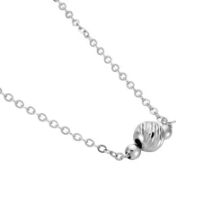 Histoire d'Or Collier Tolly Argent Blanc Discount