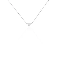 Histoire d'Or Collier Trilia Argent Blanc Online