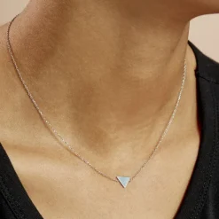 Histoire d'Or Collier Trilia Argent Blanc Online