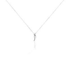 Histoire d'Or Collier Tylane or blanc diamant Sale