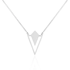 Histoire d'Or Collier Tylee Argent Blanc Hot