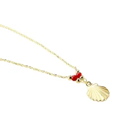 Histoire d'Or Collier Under The Sea Or Jaune Corail or jaune corail p&ecirc;che Discount