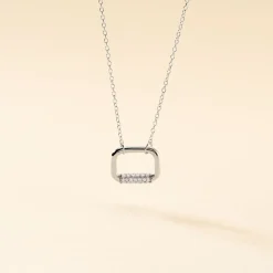 Histoire d'Or Collier Urban Call De Zirconium argent blanc oxyde