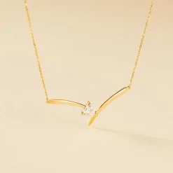 Histoire d'Or Collier Valeriana Or Jaune Oxyde De Zirconium Hot