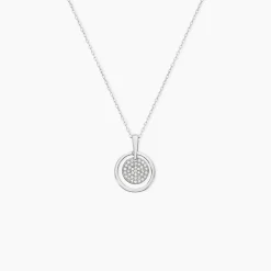 Histoire d'Or Collier Valerie Argent Blanc Oxyde De Zirconium Best