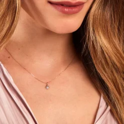 Histoire d'Or Collier Vangelis Or Jaune Diamant New