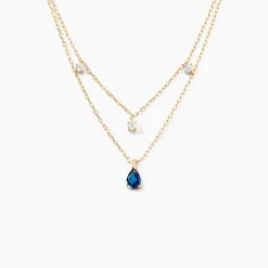 Histoire d'Or Collier Vasilisa Or Jaune Topaze Oxyde De Zirconium Sale