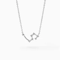 Histoire d'Or Collier Vega Argent Blanc Oxyde De Zirconium Best