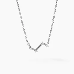 Histoire d'Or Collier Vega Argent Blanc Oxyde De Zirconium Discount