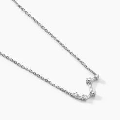 Histoire d'Or Collier Vega Argent Blanc Oxyde De Zirconium Online