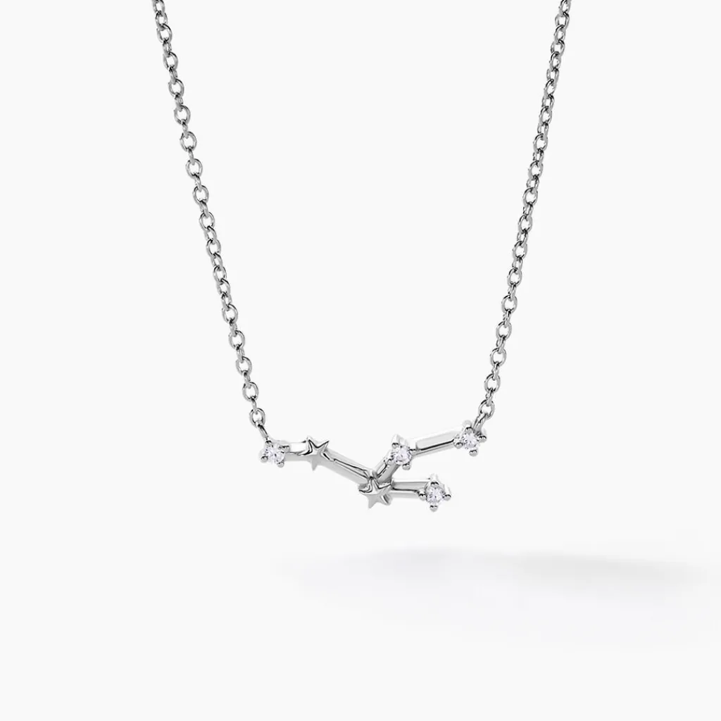 Histoire d'Or Collier Vega Argent Blanc Oxyde De Zirconium Outlet