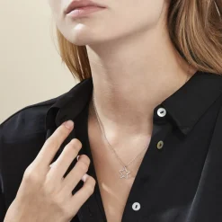 Histoire d'Or Collier Velma Argent Blanc Online