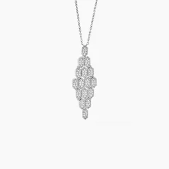 Histoire d'Or Collier Versailles Argent Blanc Oxyde De Zirconium New