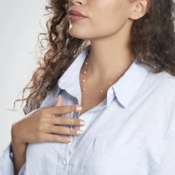 Histoire d'Or Collier Vesta Or Jaune Perle De Culture Sale