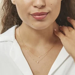 Histoire d'Or Collier Virguinia Or Jaune Oxyde De Zirconium Online