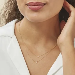 Histoire d'Or Collier Virguinia Or Jaune Oxyde De Zirconium Online