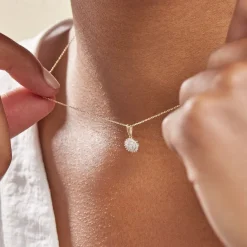 Histoire d'Or Collier Véronick Or Jaune Diamant