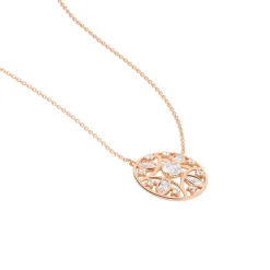 Histoire d'Or Collier Weena Or Rose Oxyde De Zirconium Discount