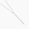 Histoire d'Or Collier Whitney Argent Blanc Oxyde De Zirconium Clearance