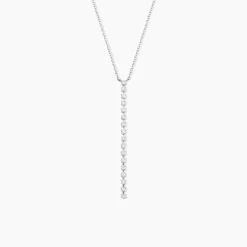 Histoire d'Or Collier Whitney Argent Blanc Oxyde De Zirconium Clearance