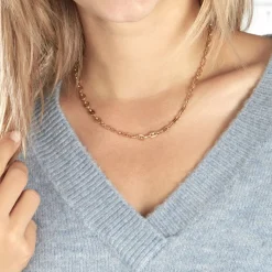 Histoire d'Or Collier William Plaqué Or Jaune Hot