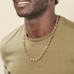 Histoire d'Or Collier William Plaqué Or Jaune