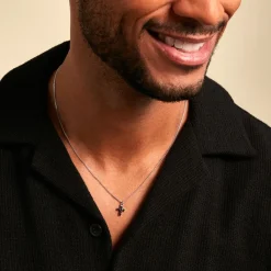 Histoire d'Or Collier Yahn Argent Blanc Pierre De Synthese Outlet