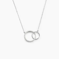 Histoire d'Or Collier Yalaz Argent Blanc Oxyde De Zirconium Best