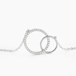 Histoire d'Or Collier Yalaz Argent Blanc Oxyde De Zirconium Best