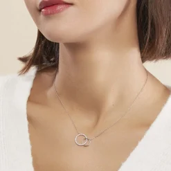 Histoire d'Or Collier Yalaz Argent Blanc Oxyde De Zirconium Best