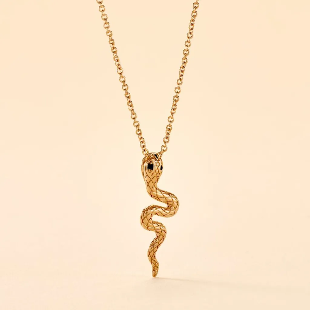 Histoire d'Or Collier Yasha Plaqué Or Jaune Spinelle Synthétique Online