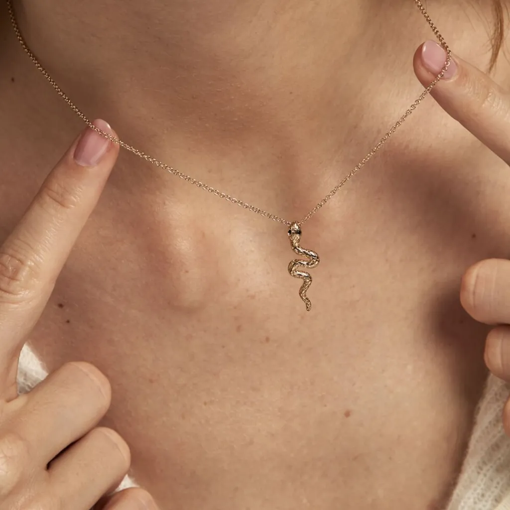 Histoire d'Or Collier Yasha Plaqué Or Jaune Spinelle Synthétique Online