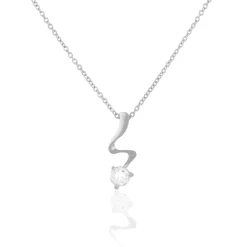 Histoire d'Or Collier Yedaz Argent Blanc Oxyde De Zirconium Hot