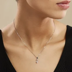 Histoire d'Or Collier Yedaz Argent Blanc Oxyde De Zirconium Hot