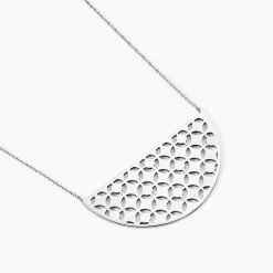 Histoire d'Or Collier Yelda Acier Blanc Outlet