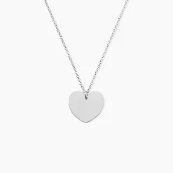 Histoire d'Or Collier Ylla Argent Blanc New