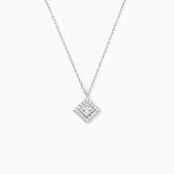 Histoire d'Or Collier Ysambre Argent Blanc Oxyde De Zirconium Hot