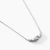 Histoire d'Or Collier Zachary Or Blanc Diamant Synthétique Online