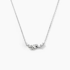 Histoire d'Or Collier Zachary Or Blanc Diamant Synthétique Online