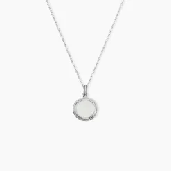 Histoire d'Or Collier Zea Argent Blanc Nacre argent blanc nacre blanc Hot