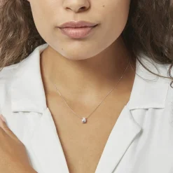 Histoire d'Or Collier Zilda De Zirconium or blanc oxyde New