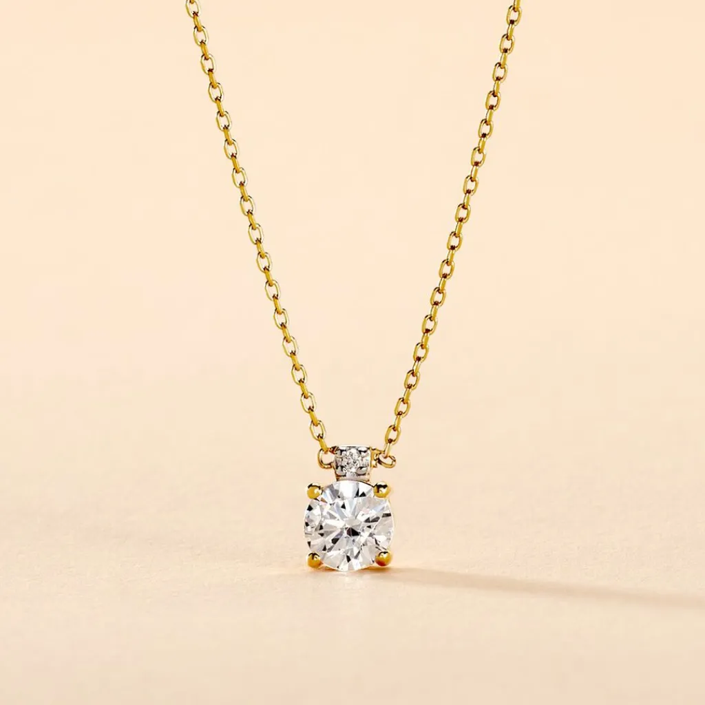 Histoire d'Or Collier Zilda De Zirconium or jaune oxyde Clearance