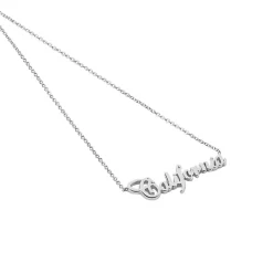 Histoire d'Or Collier Zoa Argent Blanc Outlet