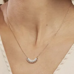 Histoire d'Or Collier Zoila Plaqué Or Jaune Oxyde De Zirconium Outlet