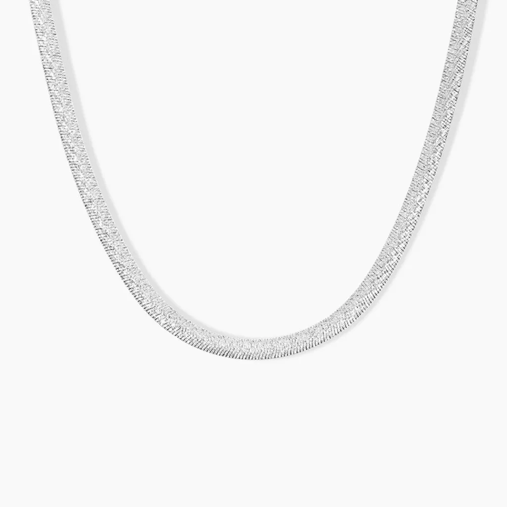 Histoire d'Or Collier Zoubeida Argent Blanc Hot