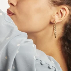 Histoire d'Or Creoles Acier Dore Antonello acier doré New