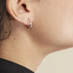 Histoire d'Or Creoles Diane argent rose Discount